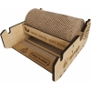 2 - reciklirani dozator Bi wrap NATURAL Dozator s rolom 38 cm x 250 m - Reciklirano