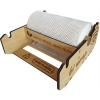 3- bijeli original Bi wrap NATURAL dozator s rolom 38 cm x 250 m - bijeli